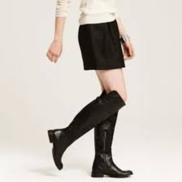 Frye Shirley 7 / 7.5 black leather over the knee boots - Picture 1 of 13